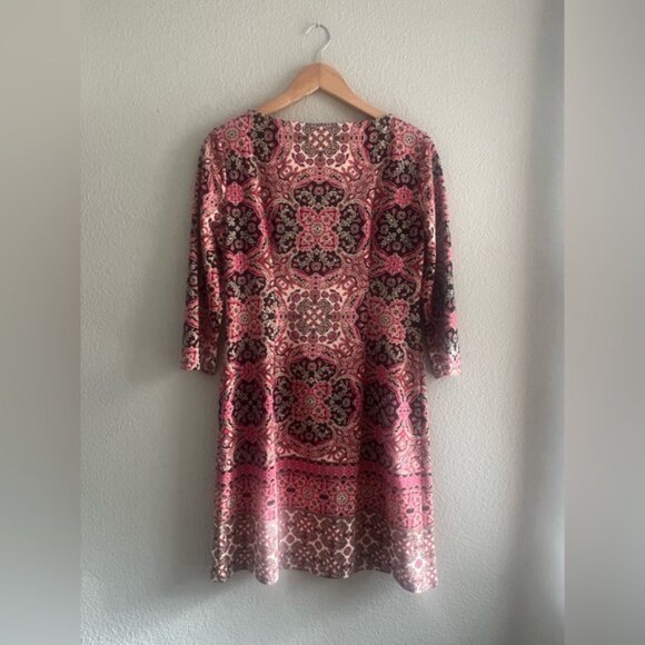 WISP “Anaisey” Red Jersey Knit Dress – Size 6 (US) - Picture 2 of 3